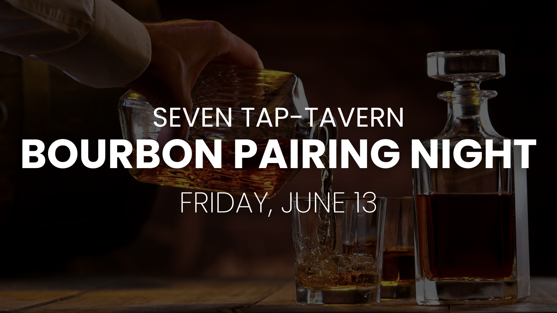 Bourbon pairing night