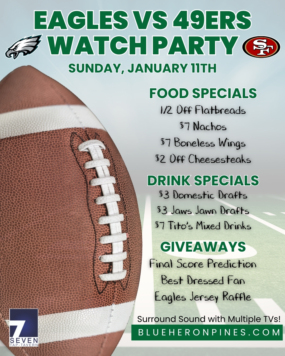 Playoffs watch party