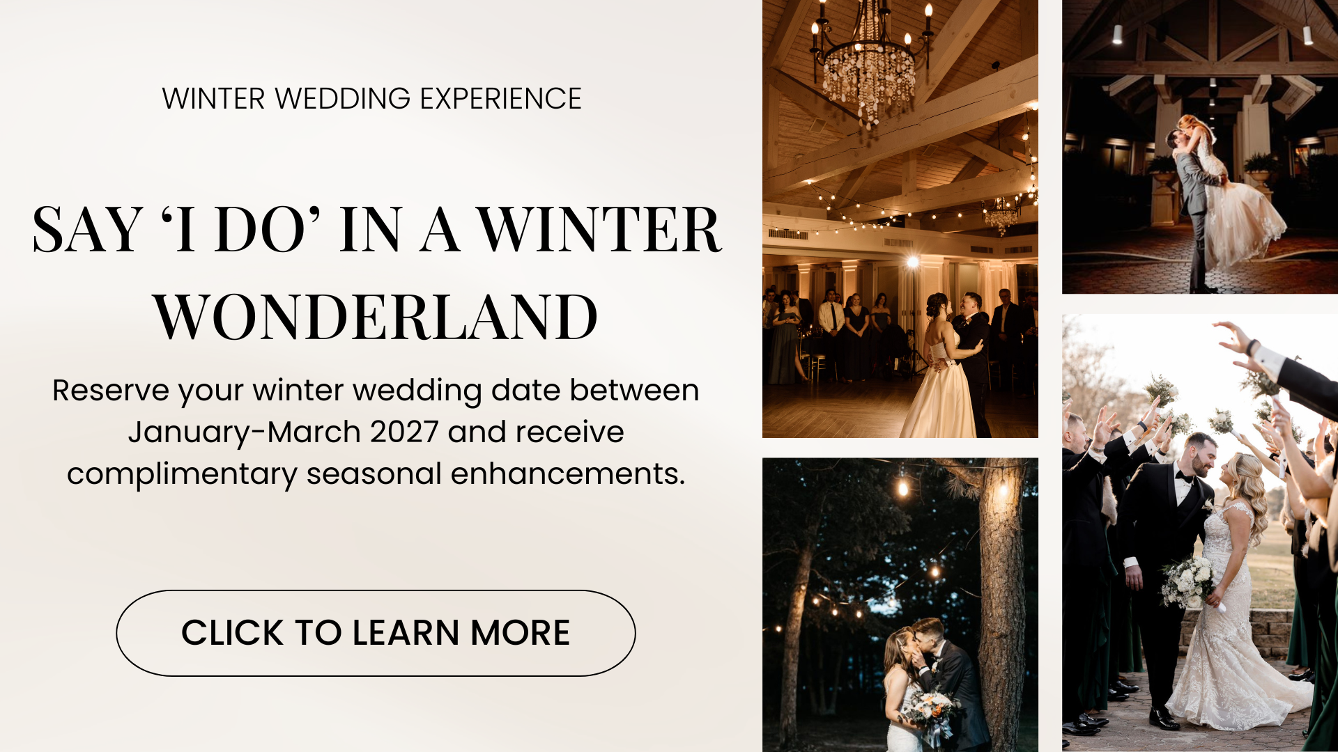 Winter Wedding Special