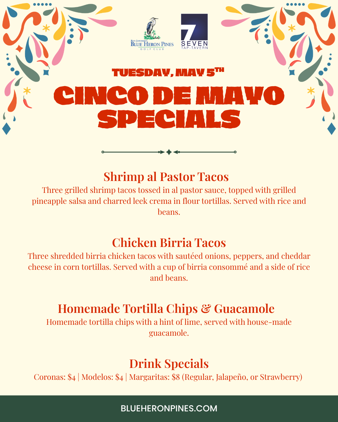Cinco de Mayo Specials