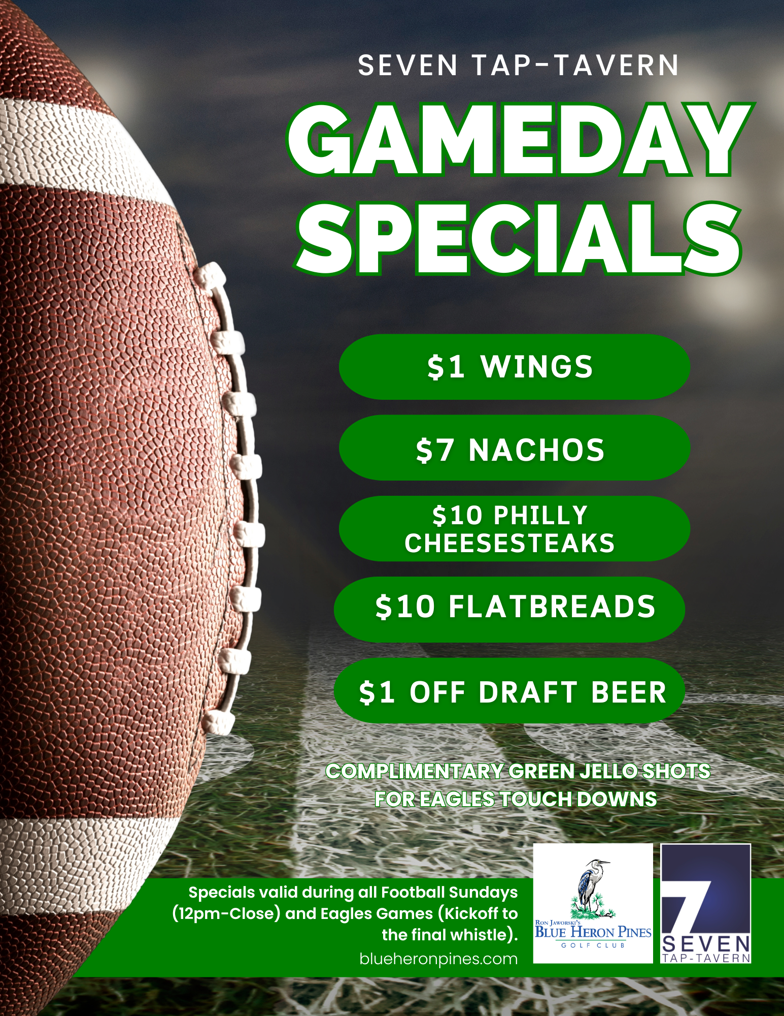 Football Season Specials
