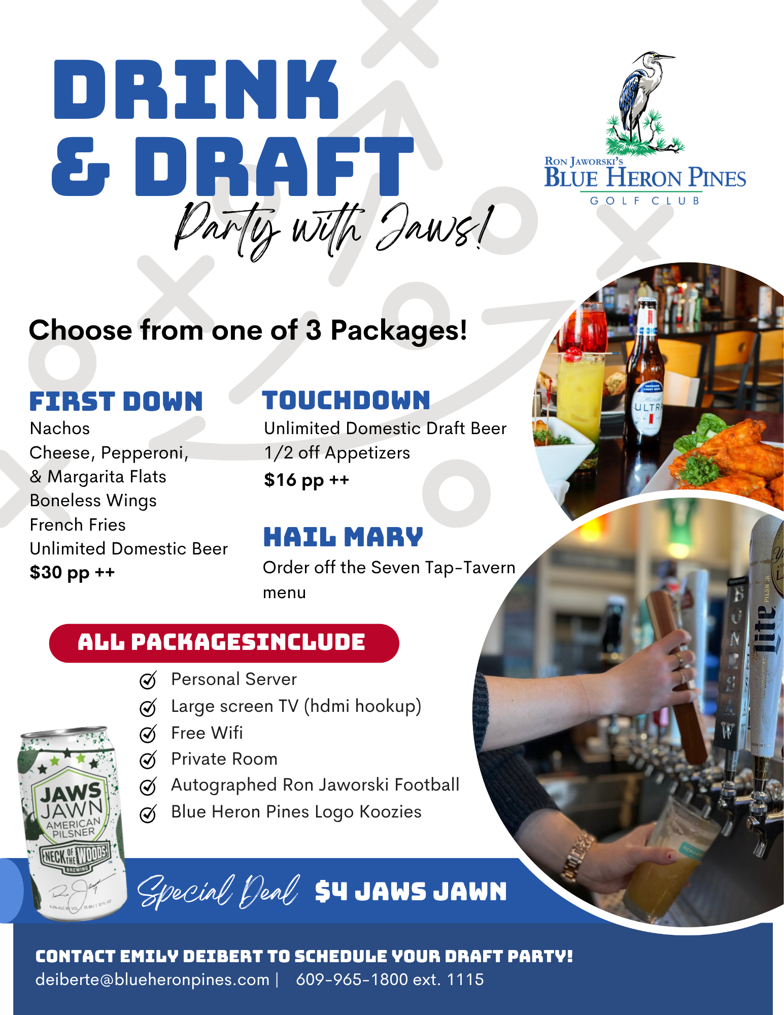 Drink & Draft NFL Package
